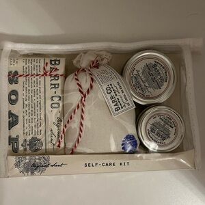 Barr-Co. Self-Care Kit with Soap and Candles